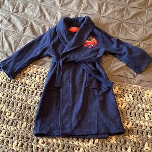 Disney Cars fleece bath robe